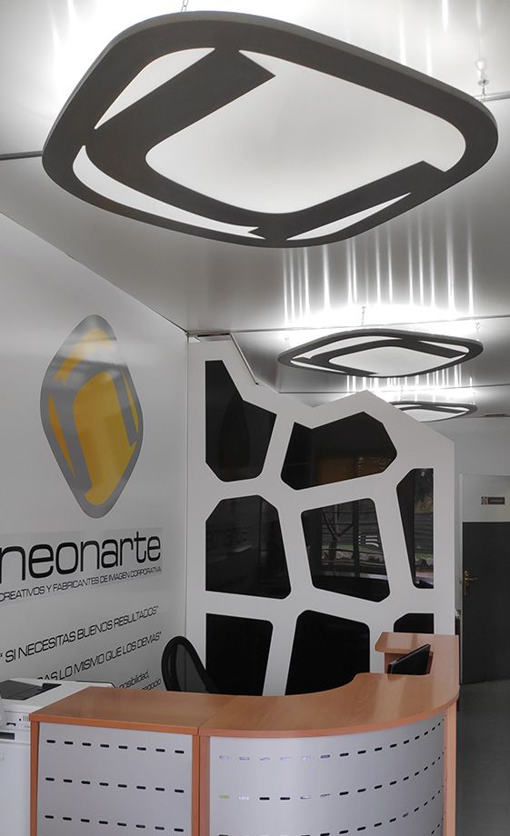 NEONARTE logo iluminado 